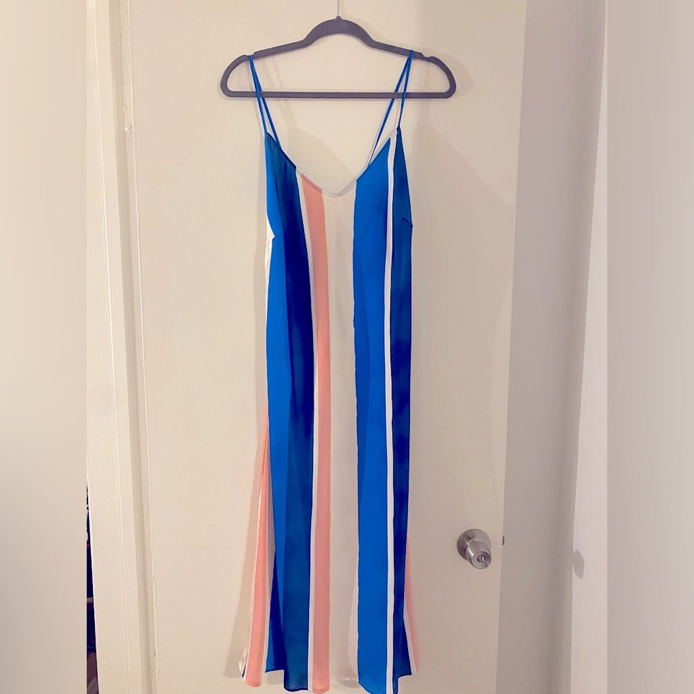 Len Len X H&M Satin Slip Dress